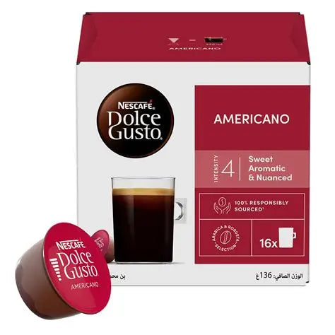 Nescafe- Dolce Gusto- Americano 16 Capsules