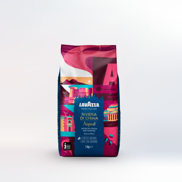 Lavazza - Whole Beans - Riviera Di Chiaia Napoli - 1Kg