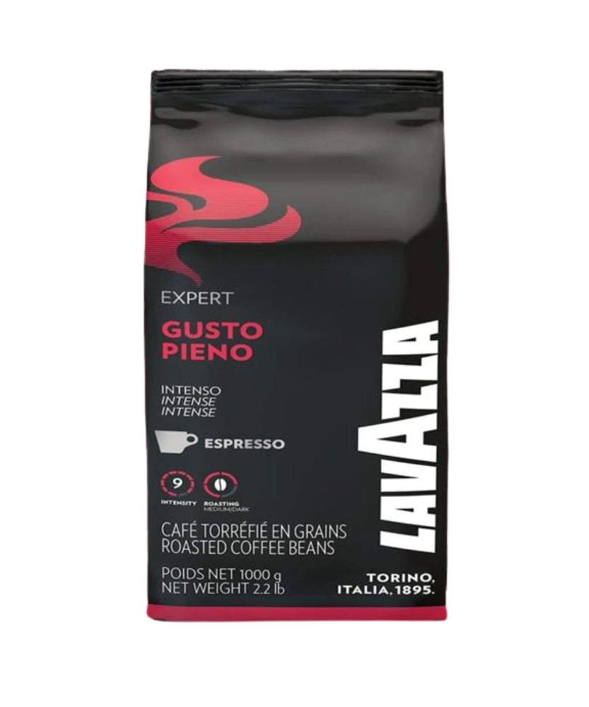 Lavazza Gusto Pieno 1KG 80%Robusta 20%Arabica