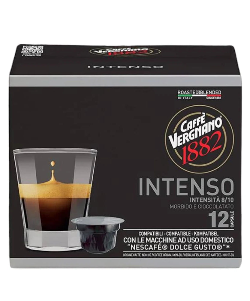 Caffe Vergnano Intenso – 12 Dolce Gusto Capsules Pack