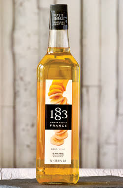 1883 banana syrup 1 L