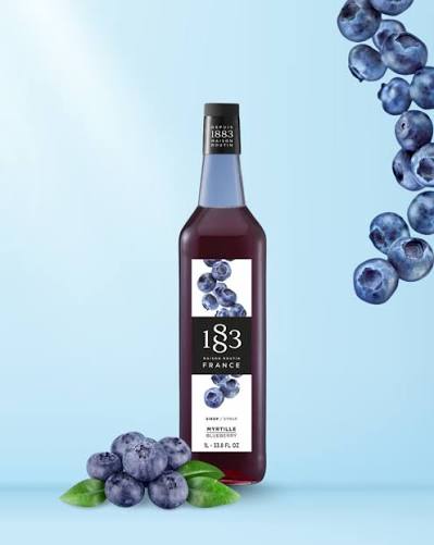 1883 blueberry syrup 1 L