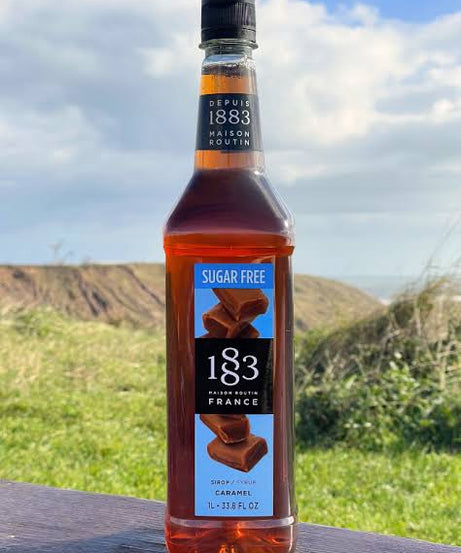 1883 sugar free caramel syrup 1 L