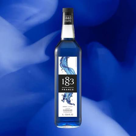 1883 curacao syrup 1 L