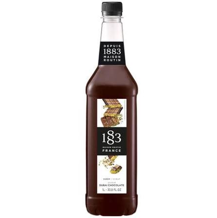 1882 dubai chocolate syrup 1 L