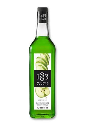 1883 green apple syrup 1 L