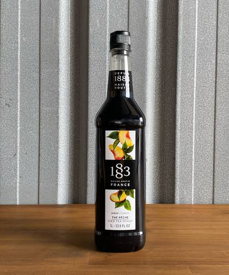 1883 iced tea peach syrup 1 L