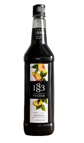 1883 iced tea peach syrup 1 L