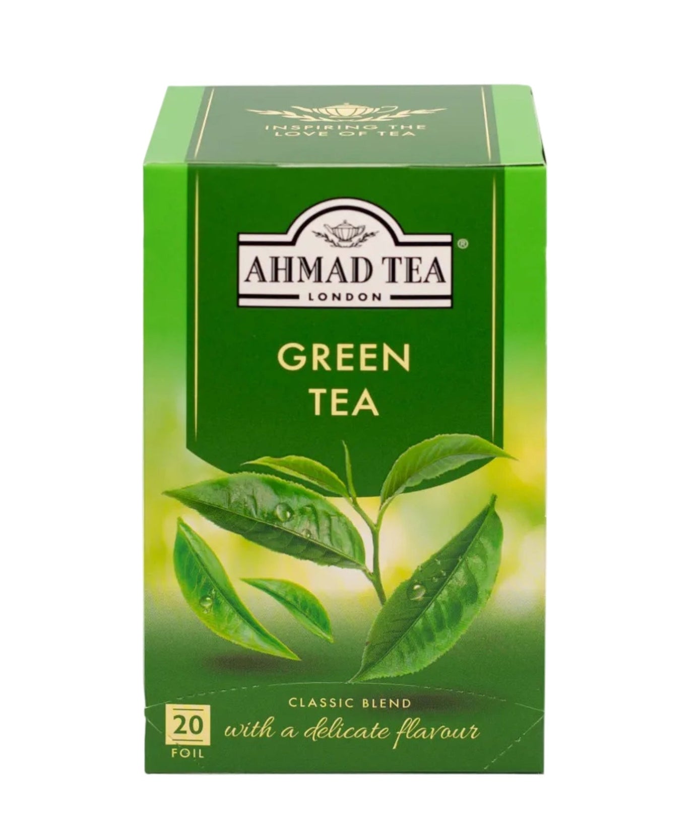 AHMED TEA green tea 20 foil