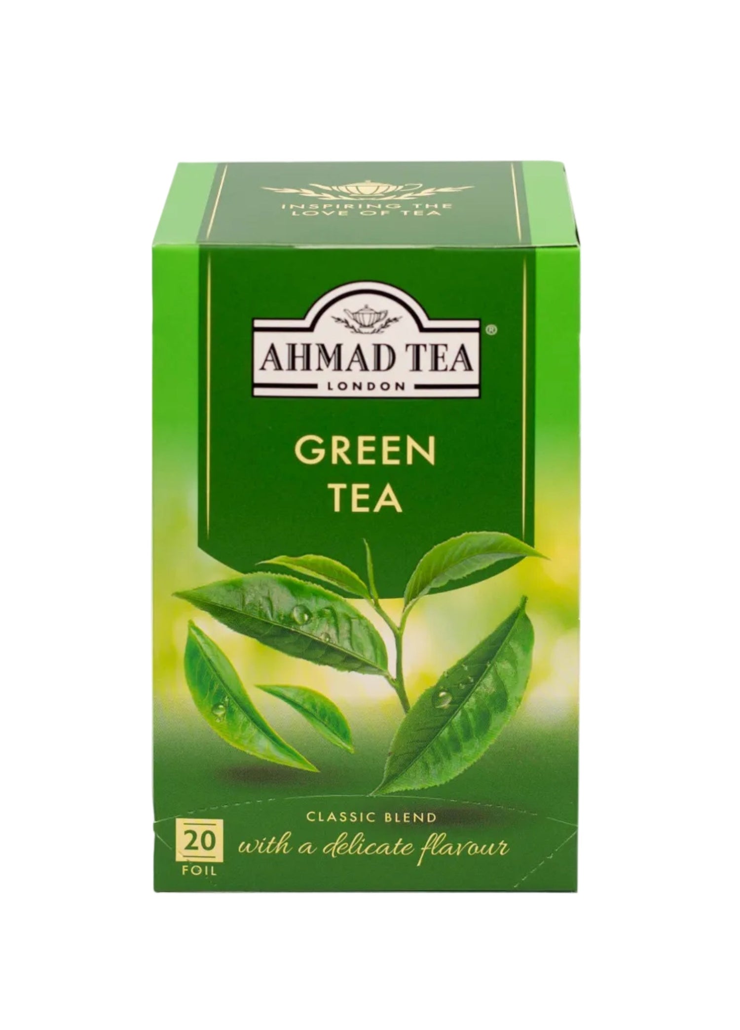 AHMED TEA green tea 20 foil