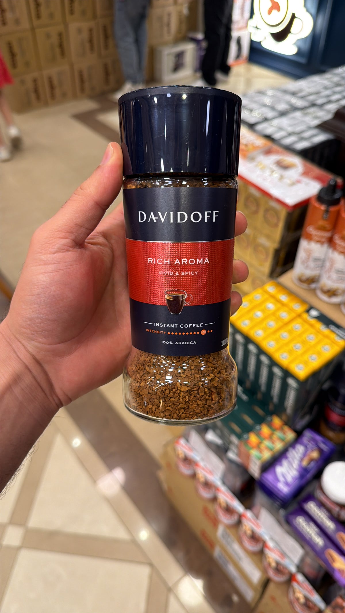 Davidoff rich aroma vivid & spicy instant coffee 90g