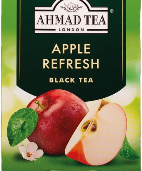 AHMED TEA apple refresh black tea 20 foil