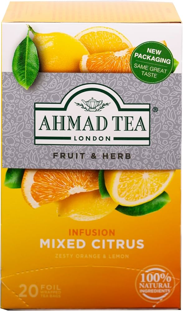 AHMED TEA mixed citrus 20 foil
