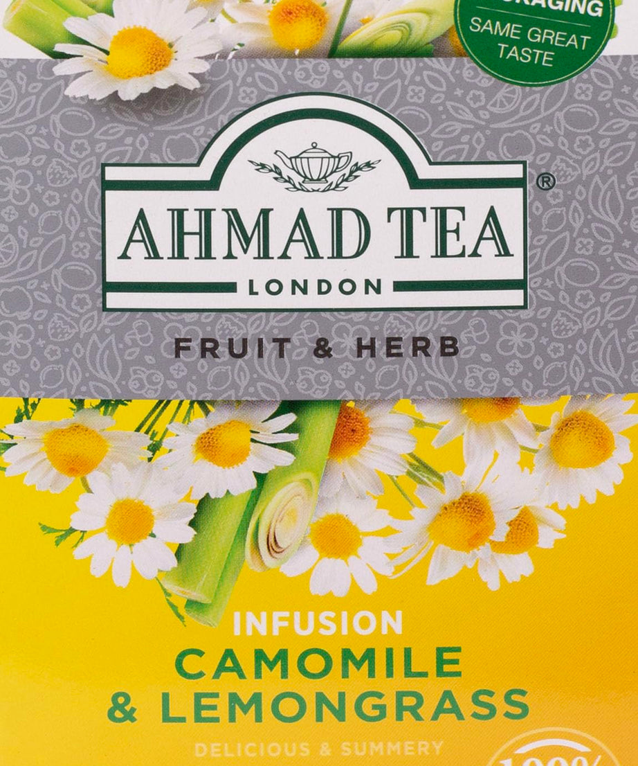 AHMED TEA camomile & lemongrass 20 foil