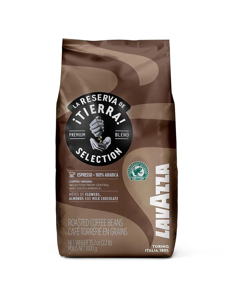 Lavazza Tierra Selection Whole Coffee Beans 1Kg