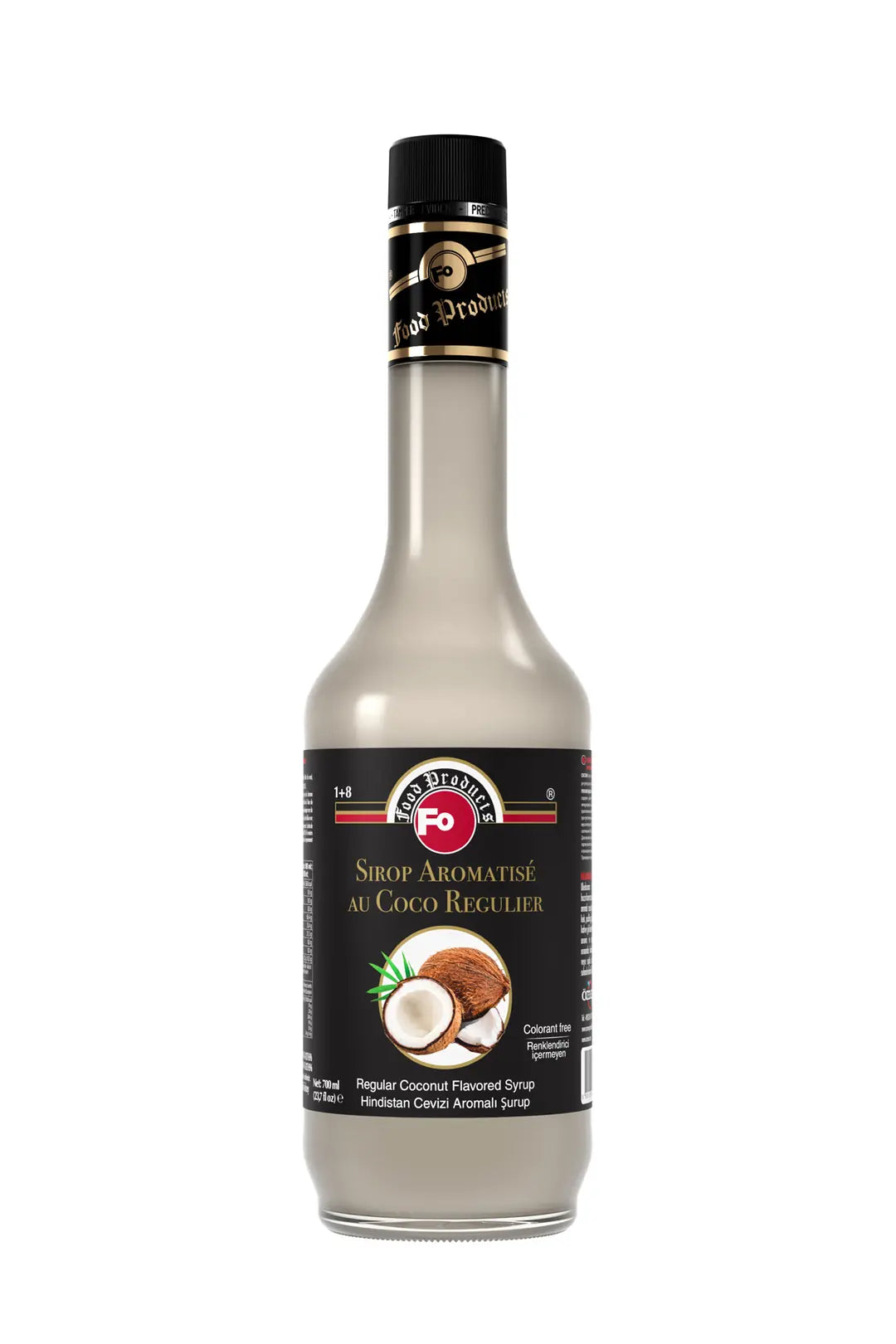 Food products regular coconut flavoured syrup 700ml