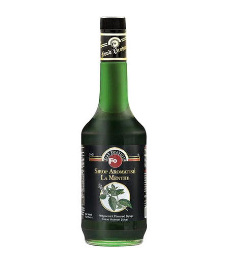 Food products peppermint flavoured syrup 700ml