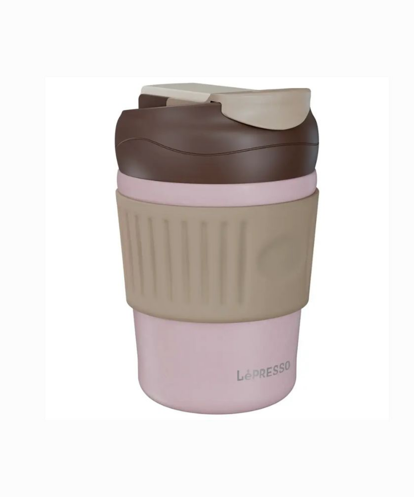 Lepresso Pink Tumbler mug