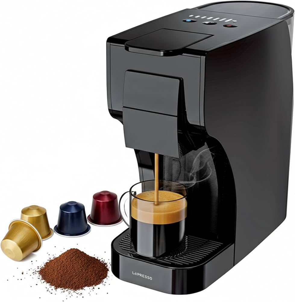 Lepresso multi-capsule coffee machine
