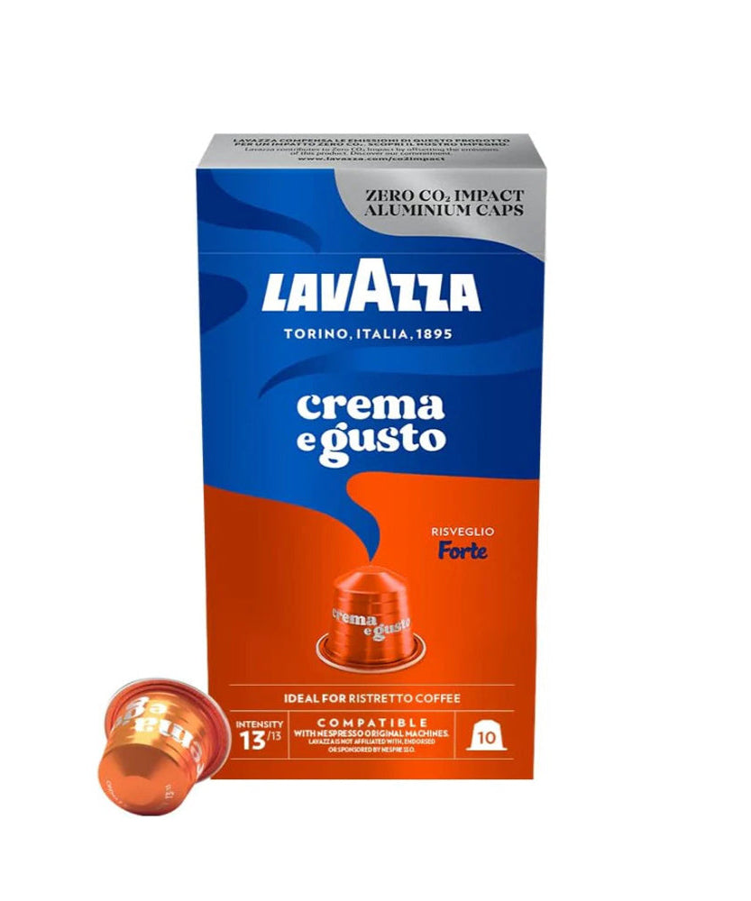 Lavazza - Nespresso Compatible - Crema egusto Forte - 10 Capsules