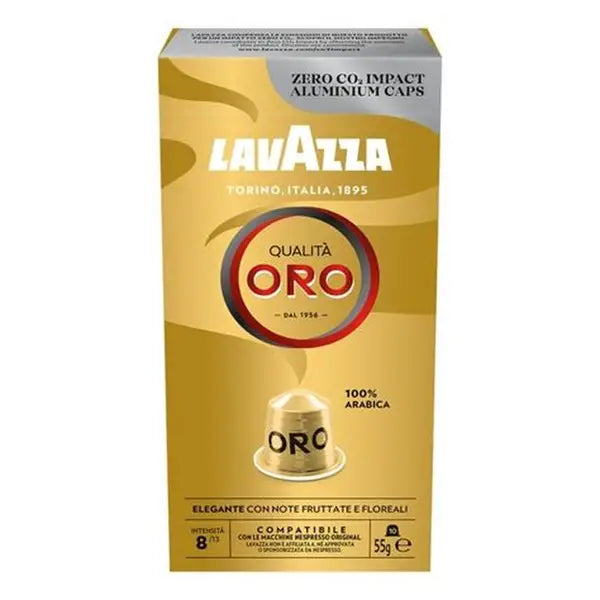Lavazza Qualita Oro Compatible Capsules With Nespresso 10 Capsules