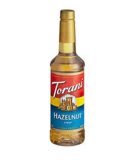 Torani hazelnut syrup 750ml