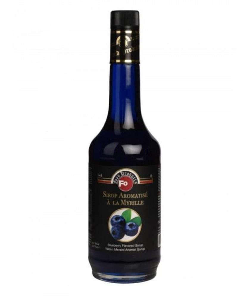 Food products Blueberry flavoured syrup 700ml