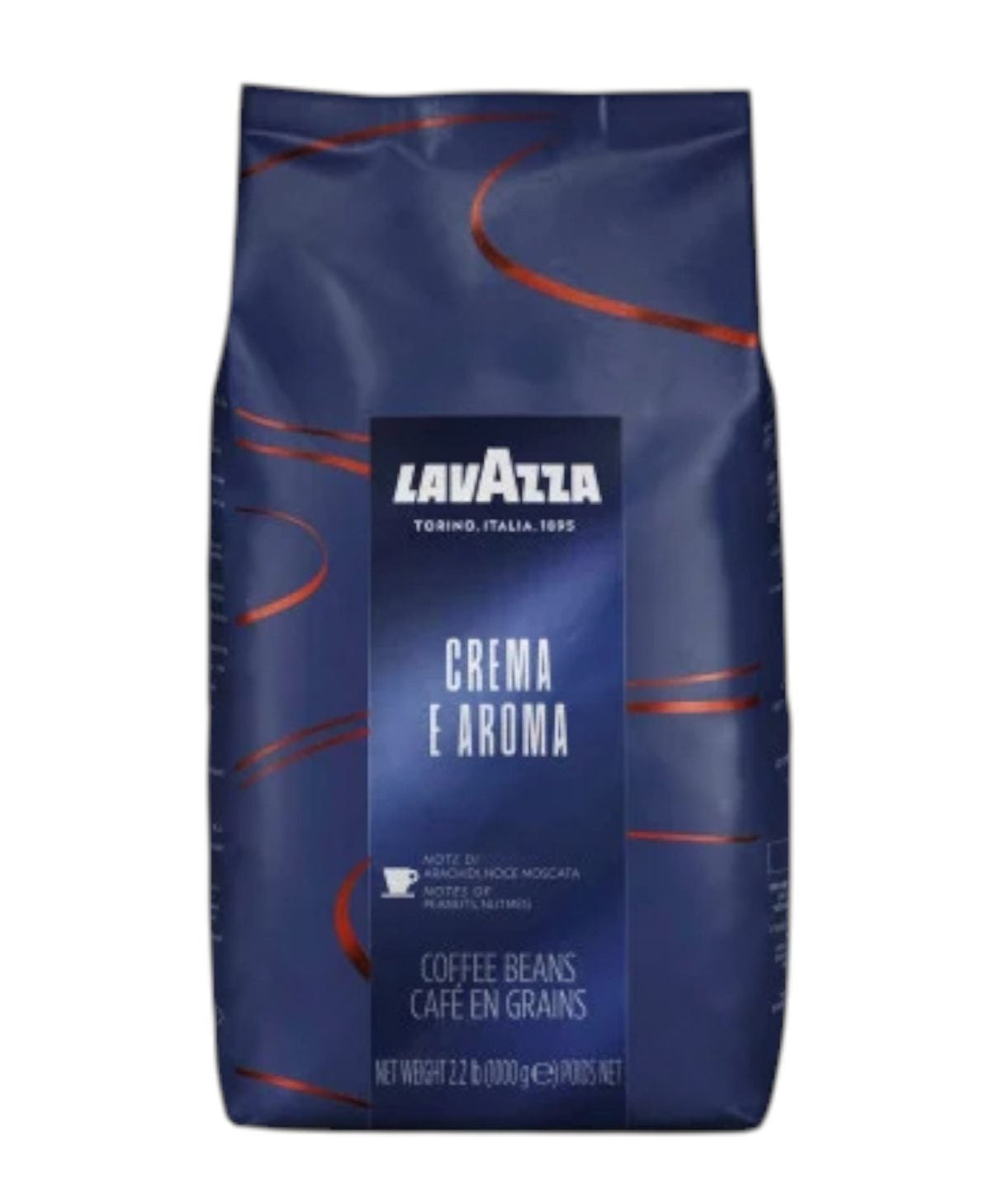 Lavazza Crema e Aroma – 1kg Blue/Red (60/40 Blend)