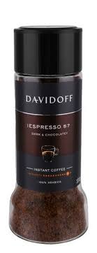 Davidoff espresso 57 dark & chocolatey instant coffee 90g