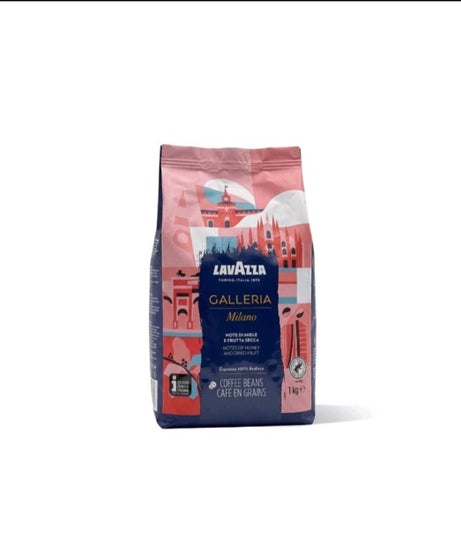 Lavazza Galleria Milano 100% Arabica Whole beans Coffee 1Kg