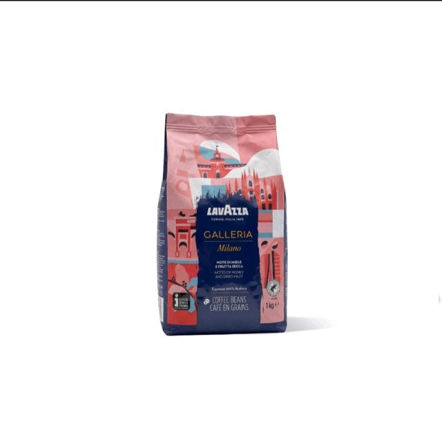 Lavazza Galleria Milano 100% Arabica Whole beans Coffee 1Kg