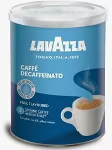 lavazza decaf can 250g