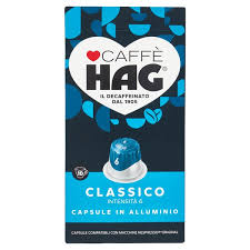 caffe HAG il decaf dal 1905 CLASSICO 10 CAPS