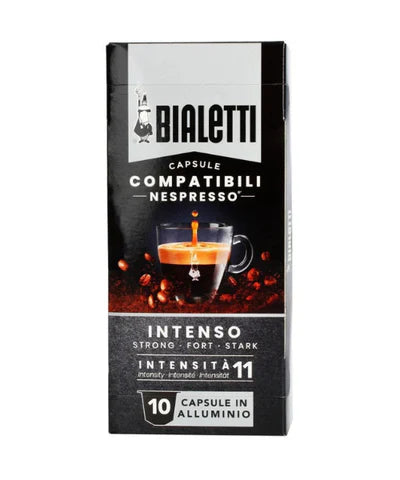 Bialetti Intenso Coffee Capsules - 10 Capsules