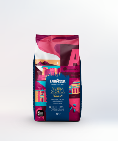 Lavazza - Whole Beans - Riviera Di Chiaia Napoli - 1Kg