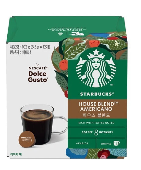 Starbucks-Dolce Gusto-Starbucks House Blend 12 Capsule