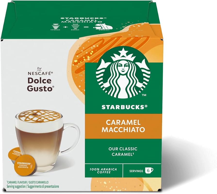 Starbucks House-Dolce Gusto-caramel macchiato 12 capsule
