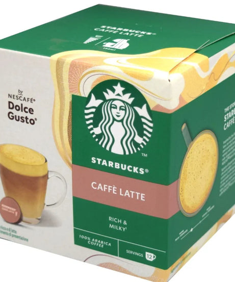 Starbucks-Dolce Gusto-Caffe Latte 12 capsule