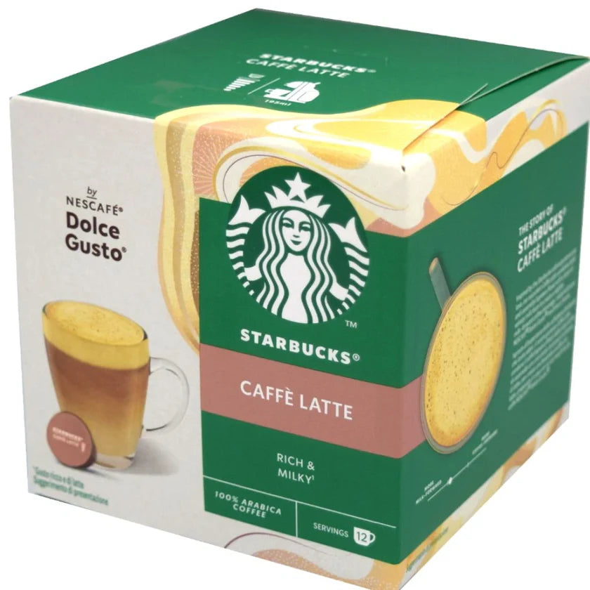 Starbucks-Dolce Gusto-Caffe Latte 12 capsule