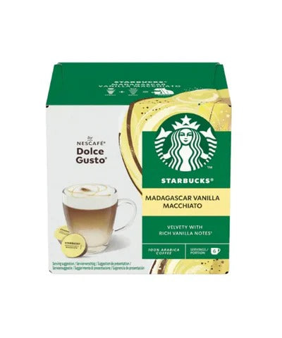 Starbucks-Dolce Gusto-Vanilla Macchiato 6*2